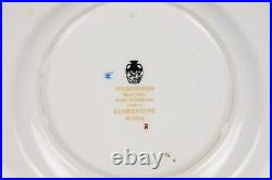Set of 8 Wedgwood Florentine Dark Cobalt Blue Bread Plates 6