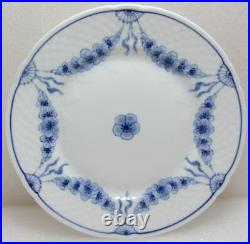 Set of Six (6) Bing & Grondahl, Empire Blue Salad Plates, 8 1/4 (21cm) (2nd)