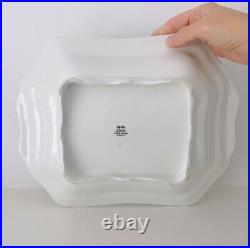 Spode Blue Geranium Covered Vegetable Dish/Tureen, Blue & White plus Cover, RARE