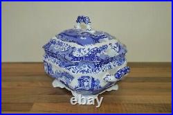 Spode Blue Italian 6 Pint / 3.4 Litre Lidded Soup Tureen BNIB