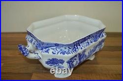 Spode Blue Italian 6 Pint / 3.4 Litre Lidded Soup Tureen BNIB