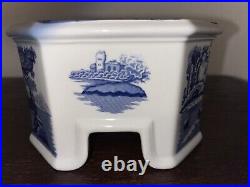 Spode Blue Italian Pet Bowl Rare Limited edition The Signature Collection