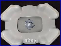 Spode Blue Italian Pet Bowl Rare Limited edition The Signature Collection