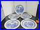 Spode Blue room Set of 5 Blue Willow Buffalo Plate 9.75