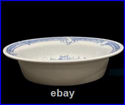 Spode Classic Pooh Discovery set 4 of blue and white mugs and bowls
