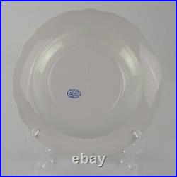 Spode Italian, 6 x Soup Plates, 10.25 inches, Blue Oval