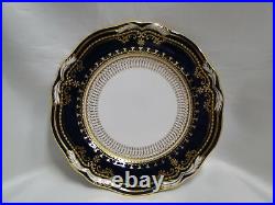 Spode Lancaster Cobalt, Blue & Gold on White Bread Plate (s), 6