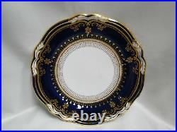 Spode Lancaster Cobalt, Blue & Gold on White Salad Plate (s), 7 5/8