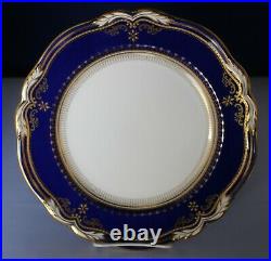 Spode Lancaster-Cobalt (White Body) Dinner Plate Excellent Condition