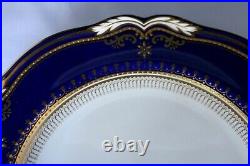 Spode Lancaster-Cobalt (White Body) Dinner Plate Excellent Condition