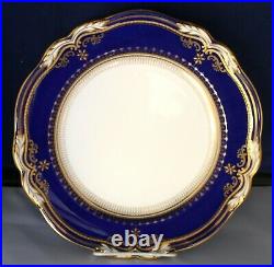 Spode Lancaster-Cobalt (White Body) Dinner Plate Excellent Condition