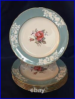 Spode OLD COLONY ROSE Y6447 Dinner Plates Set of 6