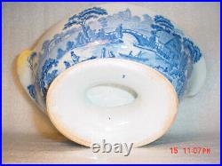 Staffordshire Blue And White Pearlware Nuneham Courtney Wild Rose Compote 1820