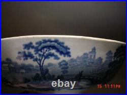 Staffordshire Blue And White Pearlware Nuneham Courtney Wild Rose Compote 1820