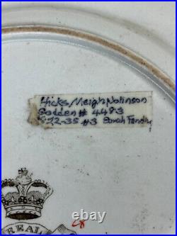 Staffordshire Transferware Hicks Meigh Johnson Plates Ironstone Ca. 1822-35 10