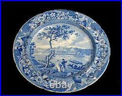 Stubbs Historical Staffordshire Transferware Plate Fair Mount near Philadelphia