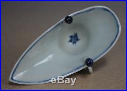 Stunning Antique Chinese Blue And White Porcelain Cup & Dish Set Xuande Mark G60