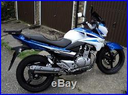 Suzuki Inazuma 250cc 16 Plate in Blue & White Only Done 1,277 Miles From New