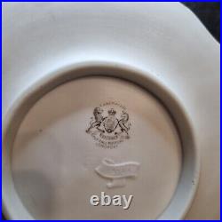 T J & J Mayer Longport Blue White Parian Porcelain Grapevine Dale Hall Pottery