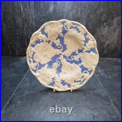 T J & J Mayer Longport Blue White Parian Porcelain Grapevine Dale Hall Pottery