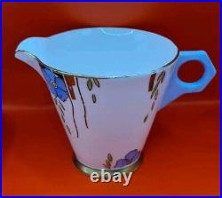 Tea Set Art Deco Wellington JHC&C° Cup/Saucer/Milk Jug/Tea/Cake Plate RARE