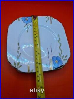 Tea Set Art Deco Wellington JHC&C° Cup/Saucer/Milk Jug/Tea/Cake Plate RARE