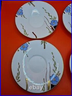 Tea Set Art Deco Wellington JHC&C° Cup/Saucer/Milk Jug/Tea/Cake Plate RARE