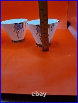 Tea Set Art Deco Wellington JHC&C° Cup/Saucer/Milk Jug/Tea/Cake Plate RARE