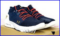 Under Armour HOVR Men's Size 10 Project Rock 2 Veterans Day Navy Training Shoes