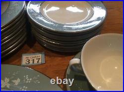 VINTAGE ROYAL DOULTON REFLECTION DINNER SERVICE 5 Piece For 12 Persons Etc 91pc