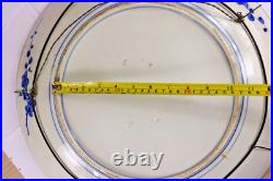 Very large Blue and White Plate Saucer 45cm good condition