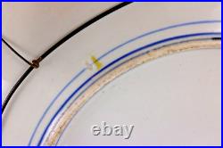 Very large Blue and White Plate Saucer 45cm good condition