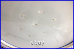 Very large Blue and White Plate Saucer 45cm good condition