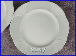 Villeroy & Boch DELTA Dinner Plates Light Blue White Mettlach 10 Set of 6