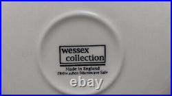 Vintage 14 Piece Wessex Collection Blue Willow Plates, Saucer & Bowls BRAND NEW