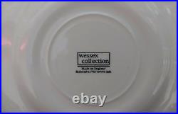 Vintage 14 Piece Wessex Collection Blue Willow Plates, Saucer & Bowls BRAND NEW