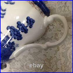 Vintage, Booths Real Old Willow A8025 England, 10-pc Blue Willow Tea Set for 4