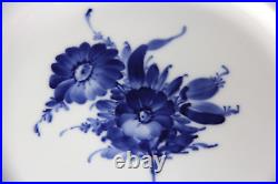 Vintage Royal Copenhagen Blue Flower Braided 13 Chop Plate 10/8012 HUGE