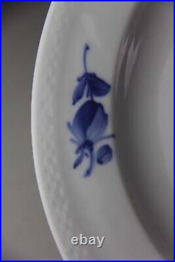 Vintage Royal Copenhagen Blue Flower Braided 13 Chop Plate 10/8012 HUGE