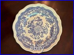 Vintagethe Spode Blue Room Collection Regency Series, Six Plates Set #306