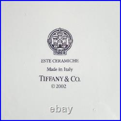 Vtg Tiffany & Co ESTE CERAMICHE 12 Plate Platter Made in Italy 2002 RARE