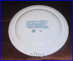 WEDGWOOD HERMITAGE HOME OF ANDREW JACKSON BLUE AND WHITE PLATE RARE ANTIQUE vtm