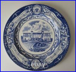 WEDGWOOD University of Texas UT Longhorn Home Economics Building 10 1/4 Plate