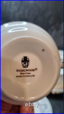 Wedgwood Dolphins Set of 6 Soup Coupes with Saucers & Bread Plates Rare
