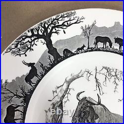 Wedgwood Kruger National Park BLUE WILDEBEEST Animal Plate Charger Engraved