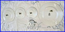 Wedgwood Platinum & Blue Amherst, 20 Pieces-NEW IN BOX-Four Place Settings