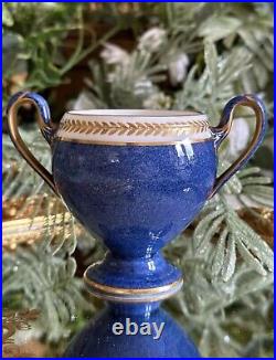 Wedgwood Swinburne Blue x Four Trios Teacups Saucers Cake Tea Plates Jug, Sugar