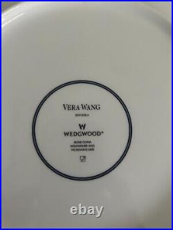 Wedgwood Vera Wang Riviera Dinner Plates x 8 Rare