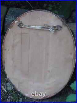 Wedgwood Vintage Frame Large Jasper Medallion, Ready To Hang, Some Crazing