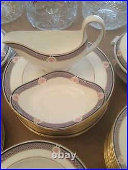 Wedgwood WAVERLEY 90pcs Bone China Dinner Set Tureen Soup Bowls Tea Coffee Cups